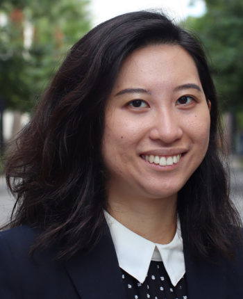 The bio image for fellow, Emily
